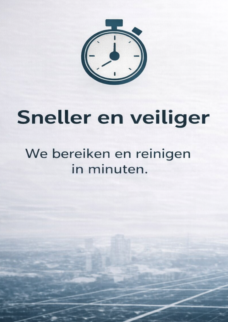 Snellere en veiligere gevelreiniging met drones
